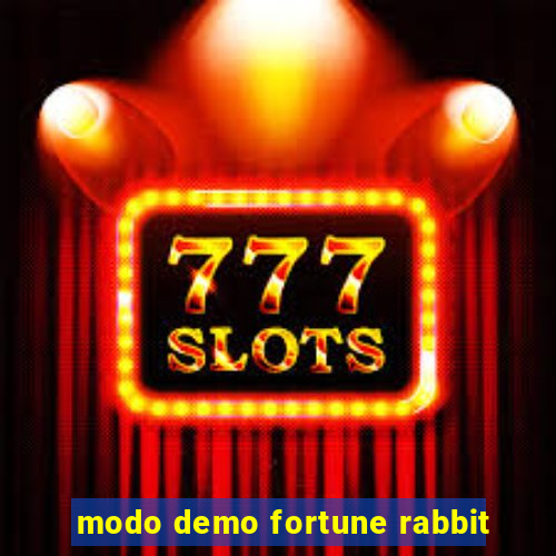 modo demo fortune rabbit